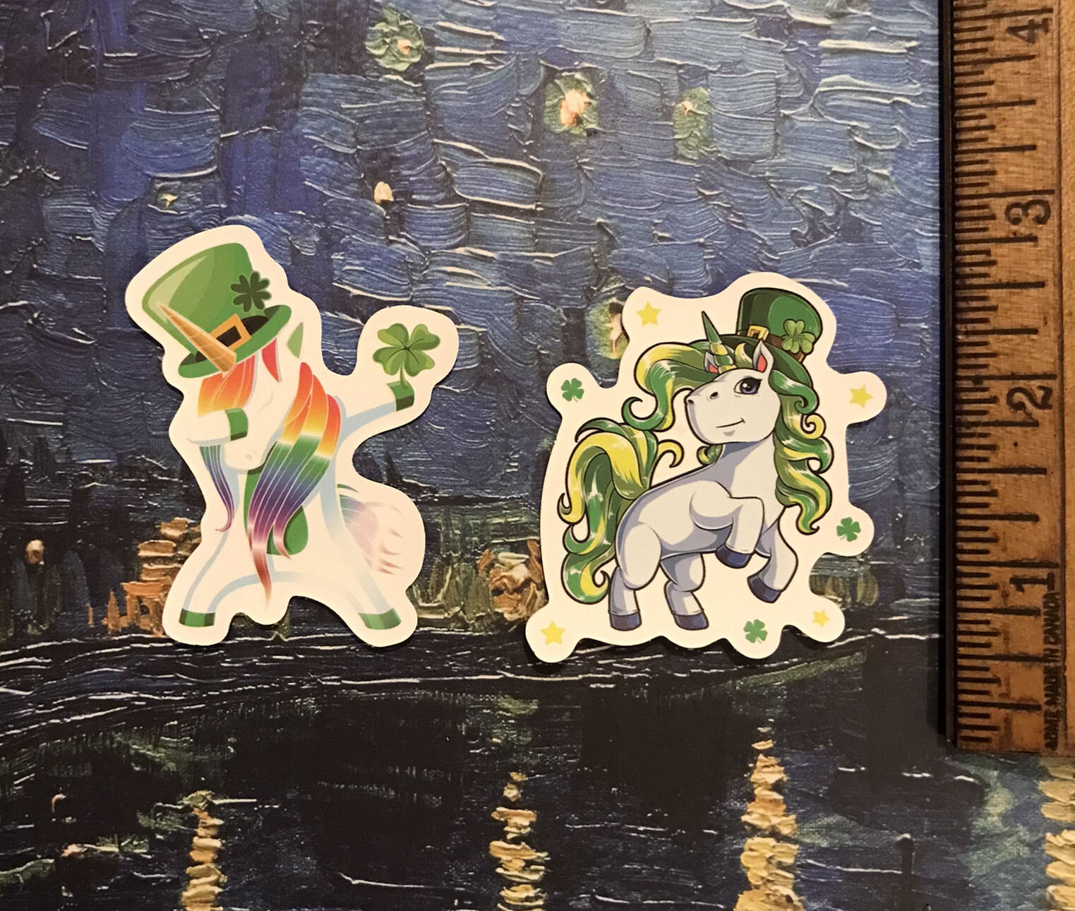 UNICORN LEPRECHAUN UNICORNS IRISH S18 IRELAND LOL LAPTOP DECOR STICKERS LOT