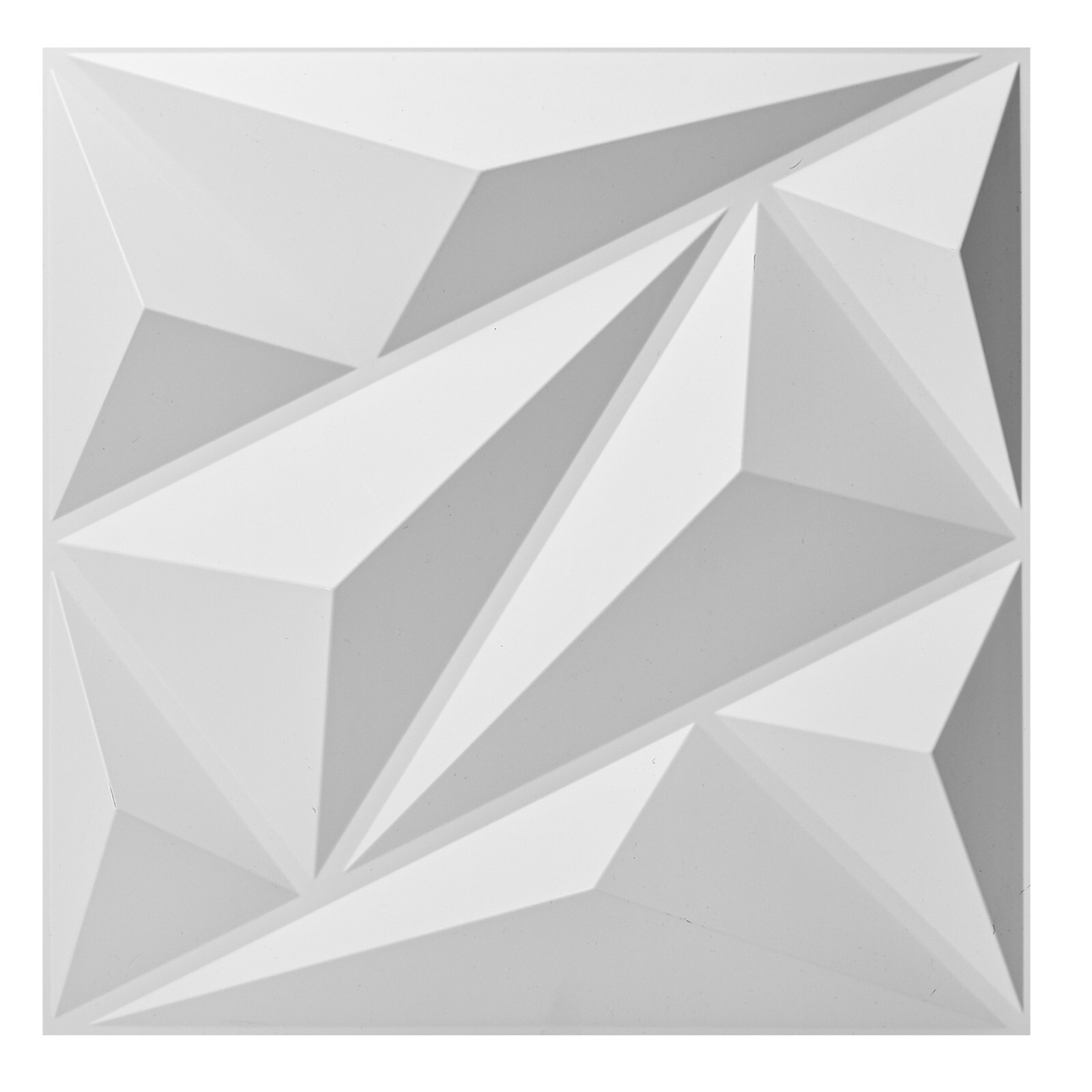 Art3d Dimensionally cut PVC ceiling and wall panels,12 pack or 33 pack