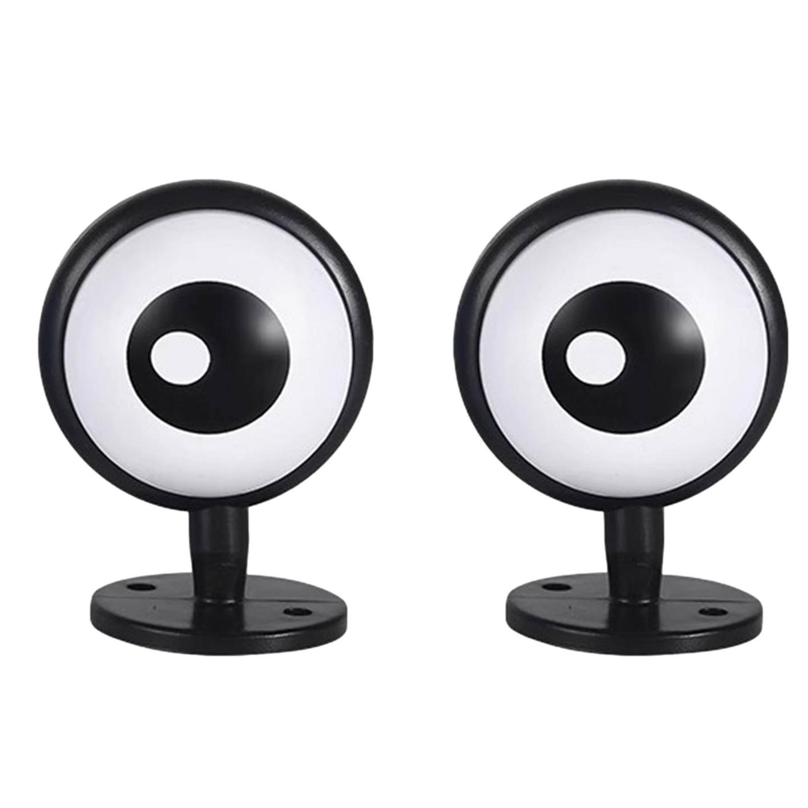 Funny Motorcycle Helmets Sticker Decor Electric Car Eye Personality Decoration