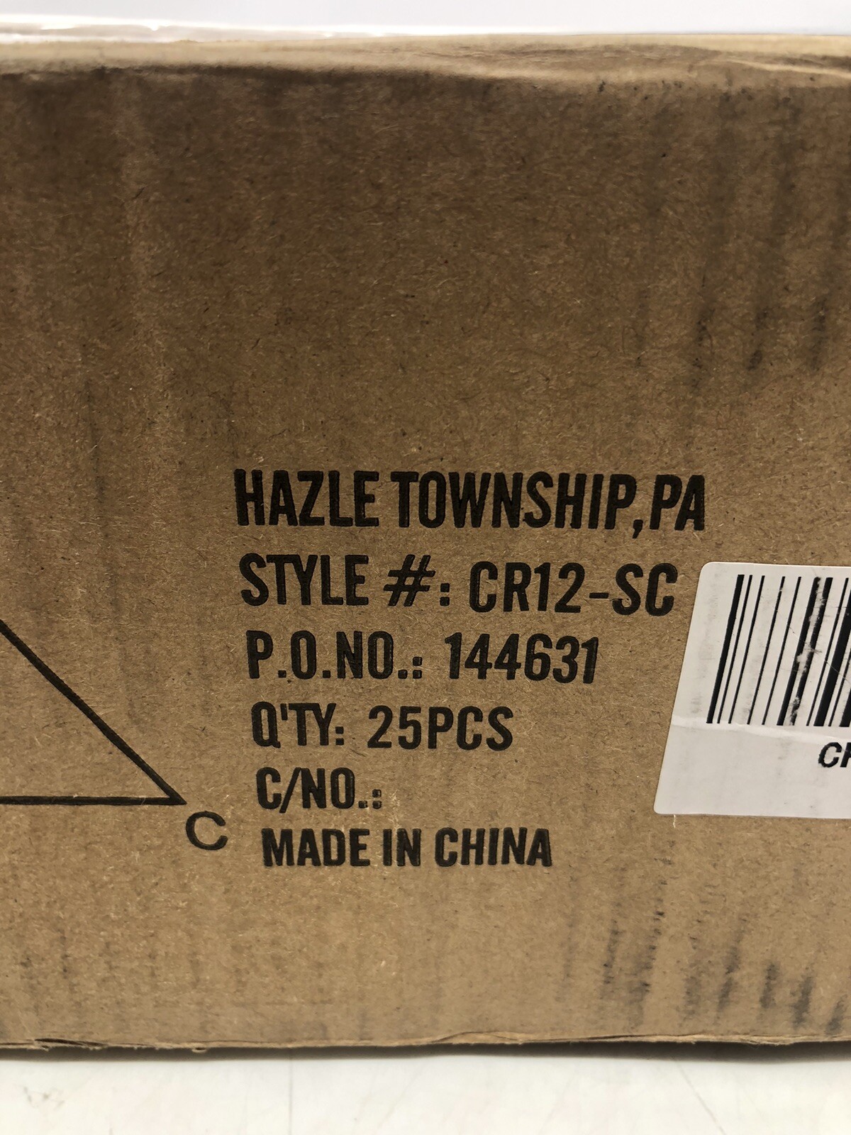 Econoco CR12-SC 12″ Long Rectangular Hangrail Bracket (Pack of 25)
