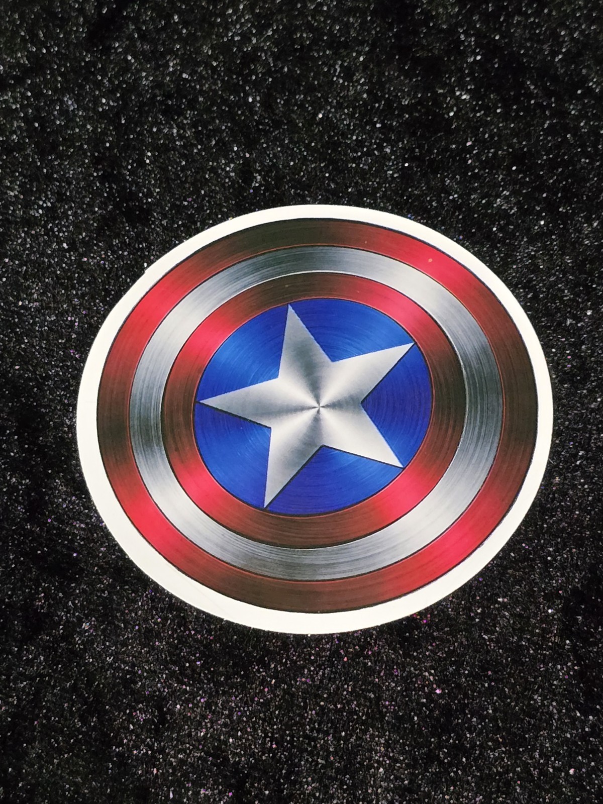 Marvels Avengers Captain America Shield 2.75″ Vinyl Sticker