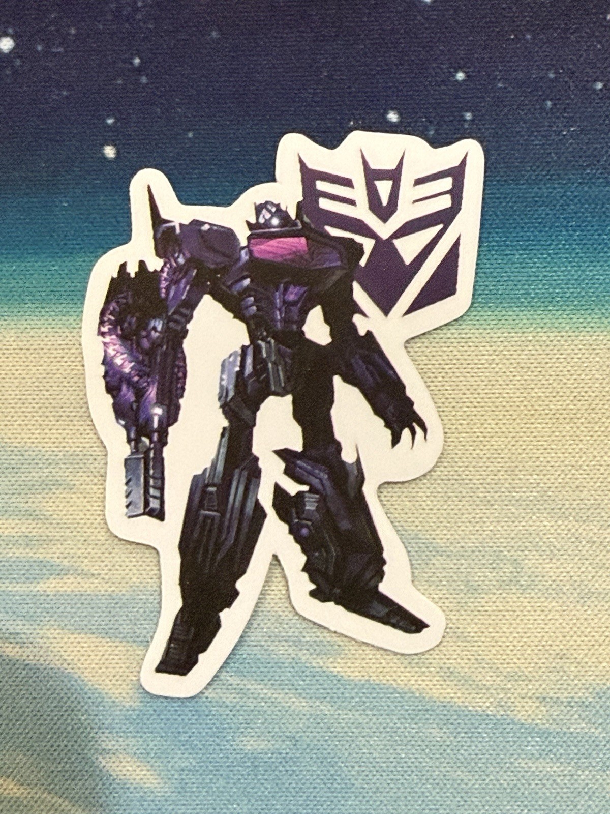 Transformers Robot Vinyl Sticker Decal Autobot Decepticon Sci-Fi Laptop Car