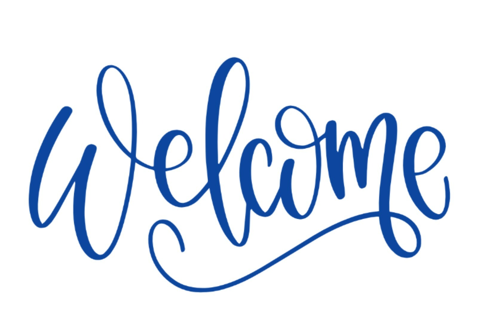 WELCOME Door window wall Sticker Decal Self Adhesive Vinyl 9″W × 5″ T