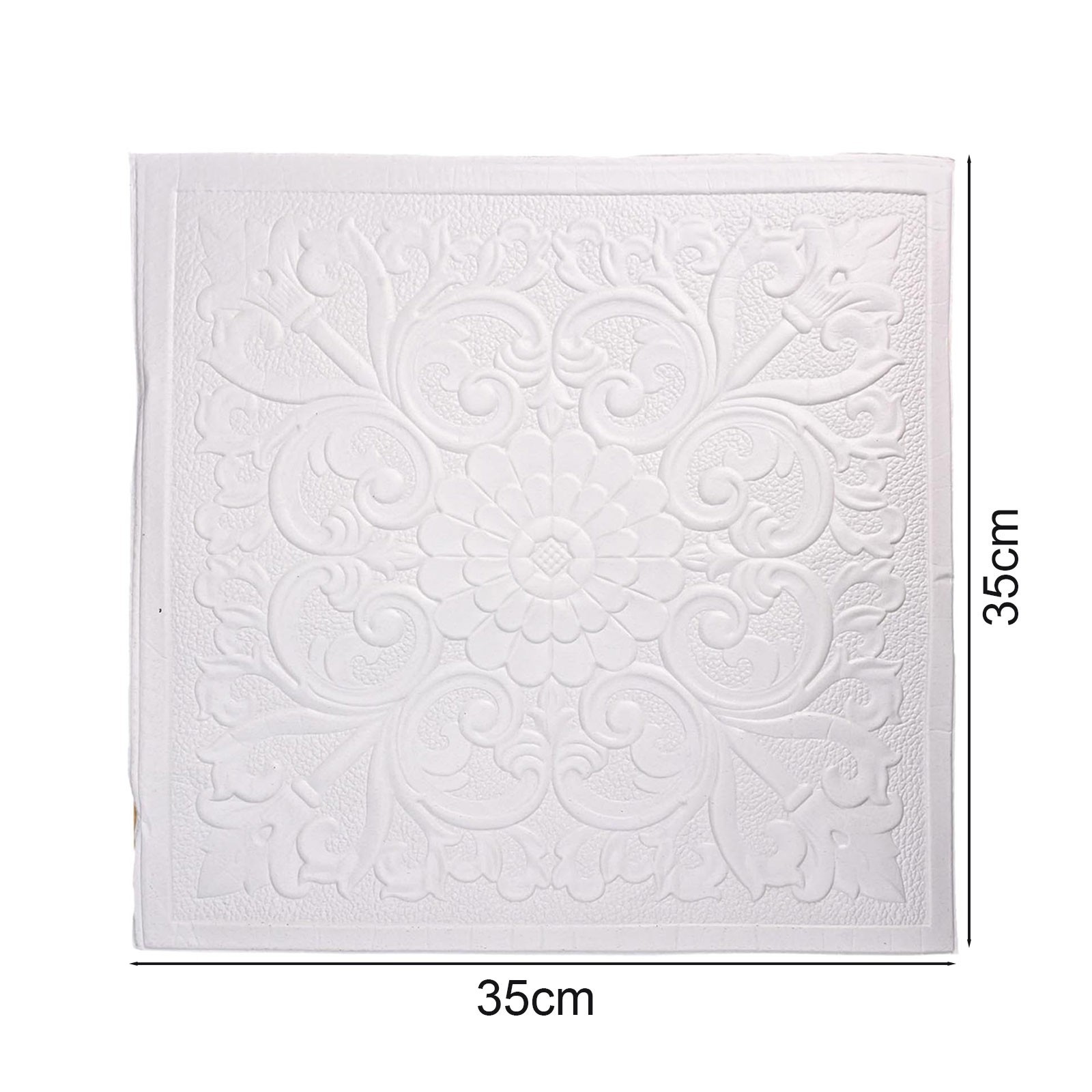 1pc 3D Tile Brick Wall Sticker Self-adhesive Foam Panel Waterproof Stickers