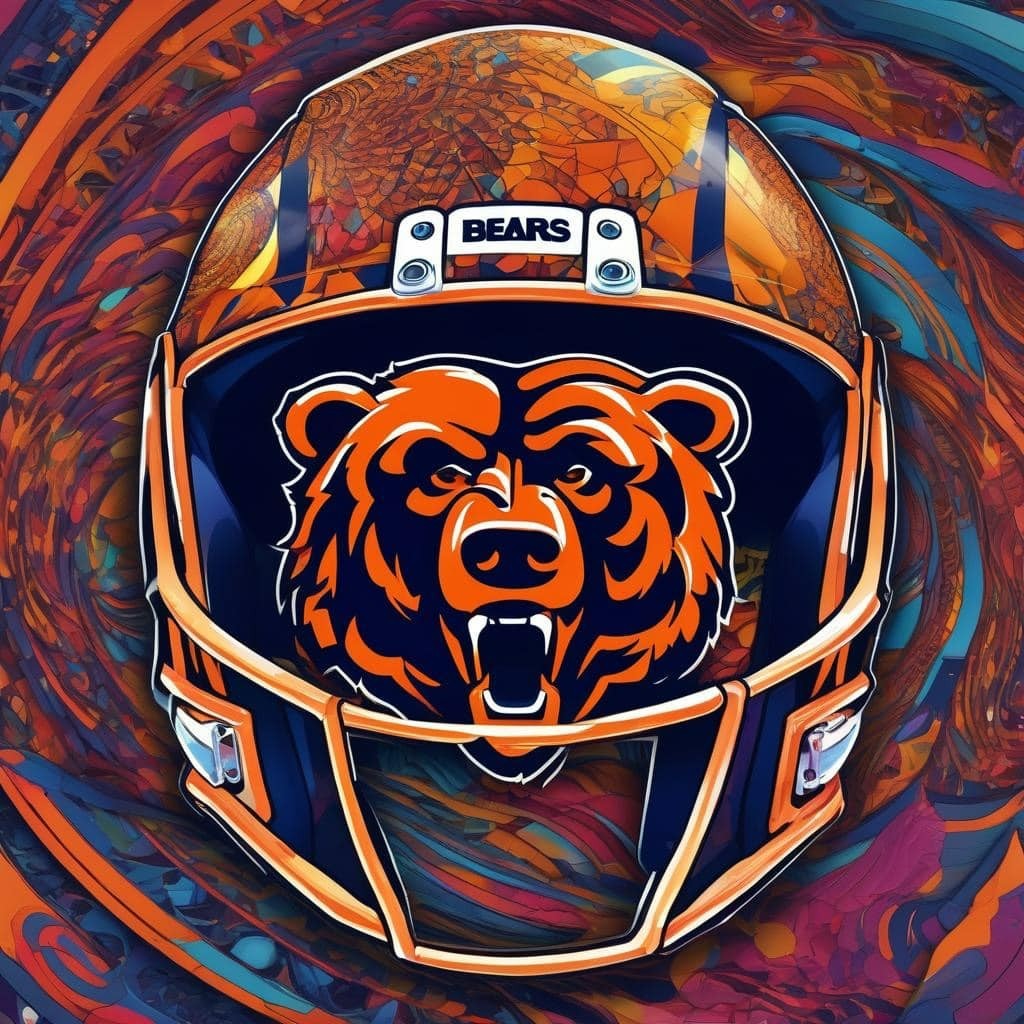 Chicago Bears Football Sticker Decal 1 Logo laptop vinyl decal