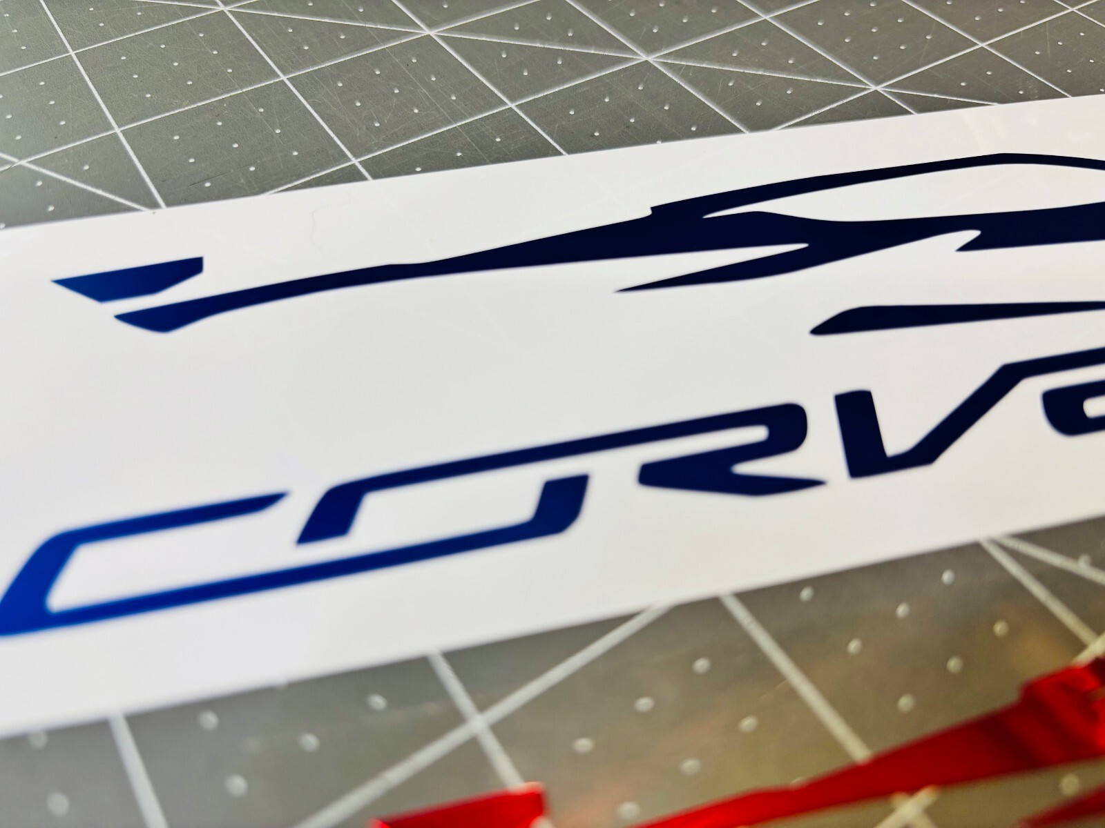 C8 Corvette Silhouette Vinyl Decal MANY Size & Color Options Buy 2, Get 1 FREE