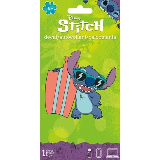 Stitch Surf Full Color Decal