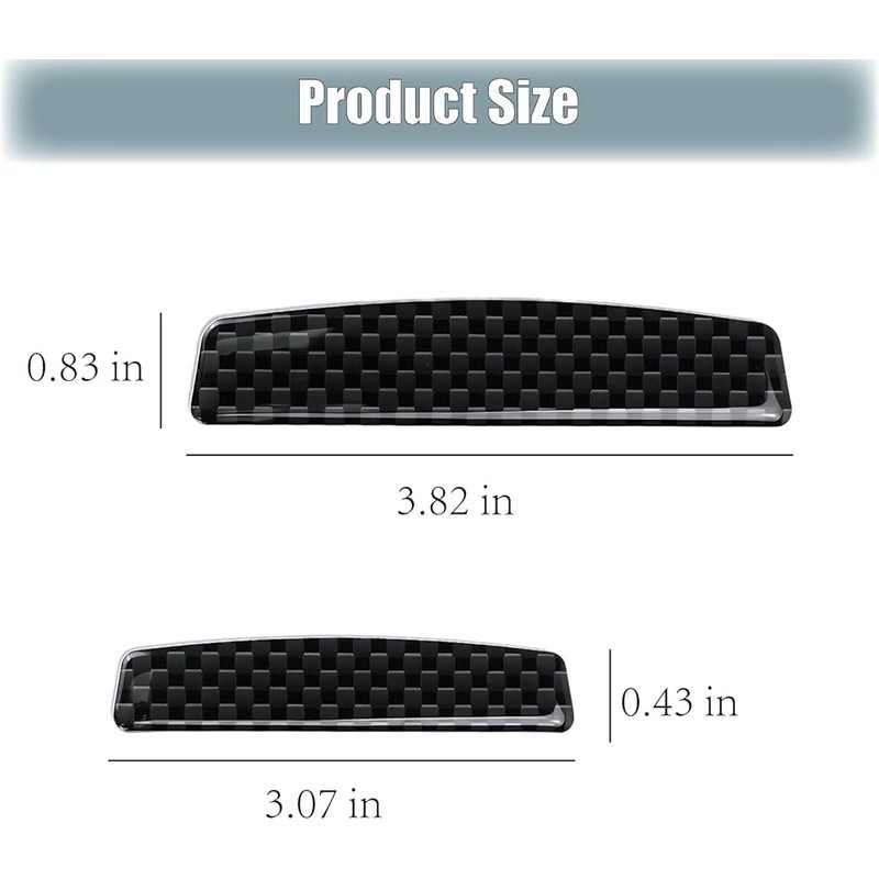 Carbon Fiber Door Edge Protector Scratch Resistant Universal Trim Easy Install