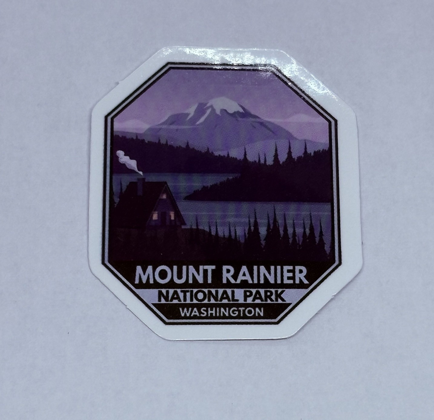 Mount Rainier National Park Sticker Decal Travel Souvenir Washington Art Tc6