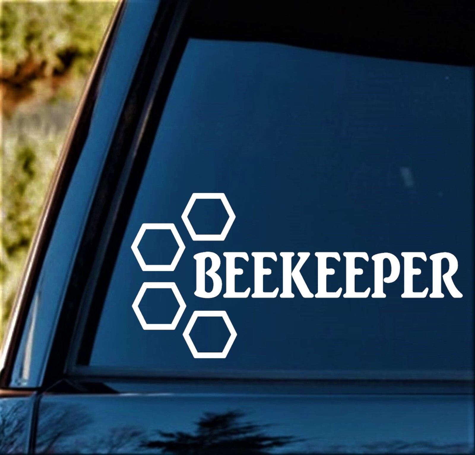 Beekeeper Bee Keeper Decal Sticker Car Truck SUV Laptop Surface Smoker Art C1097