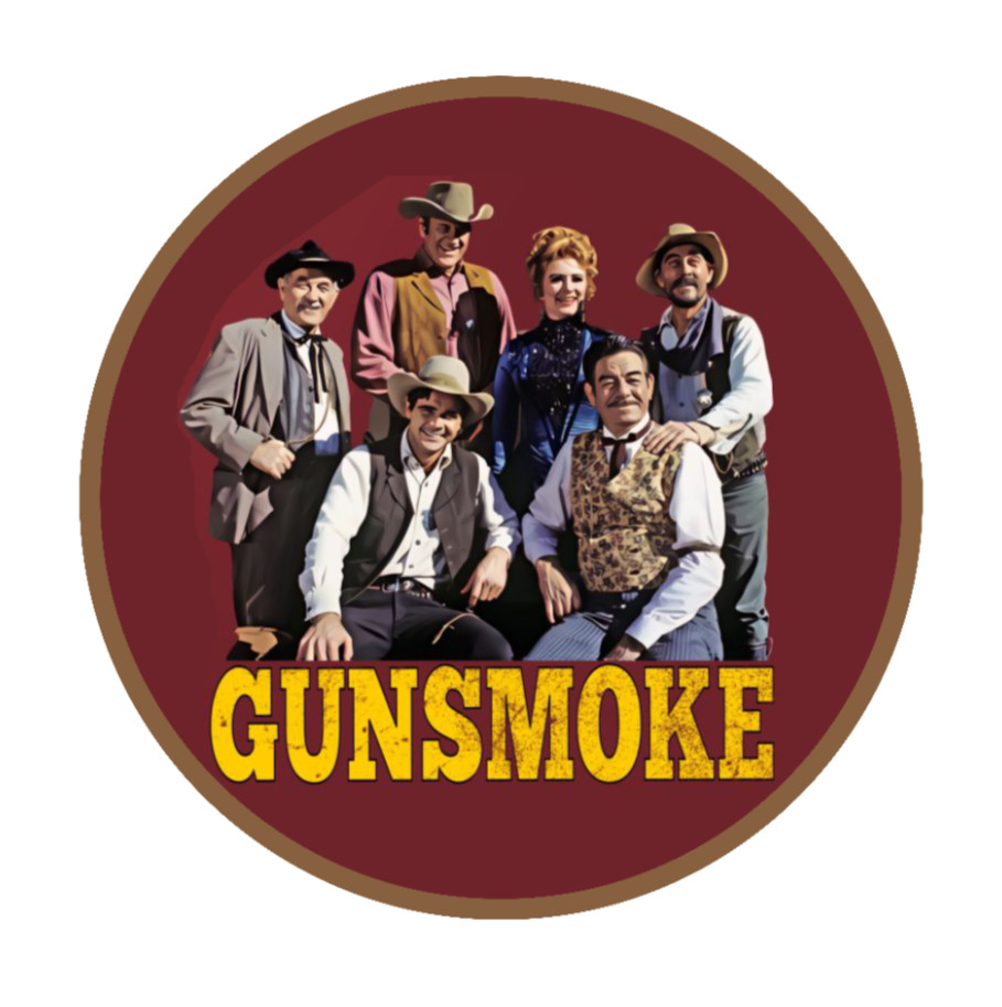 Gunsmoke (TV Classics) – 4″ Vinyl Decal Sticker Handmade Cooler Laptop Vehicle