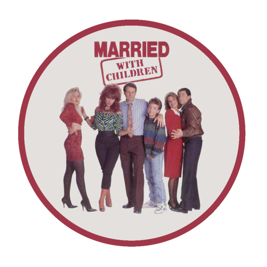 Married With Children – 4″ Vinyl Decal Handmade Laptop Decor Vehicle Cooler Mug