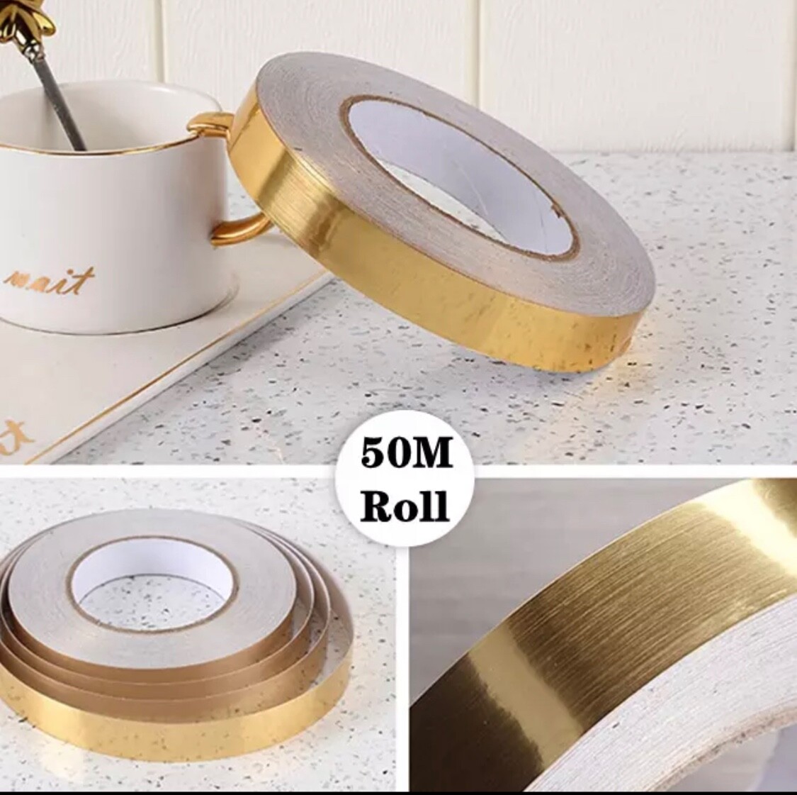 Tile Gap Tape Decor Wall Sticker Self Adhesive Tile Floor Seam Filling Stickers