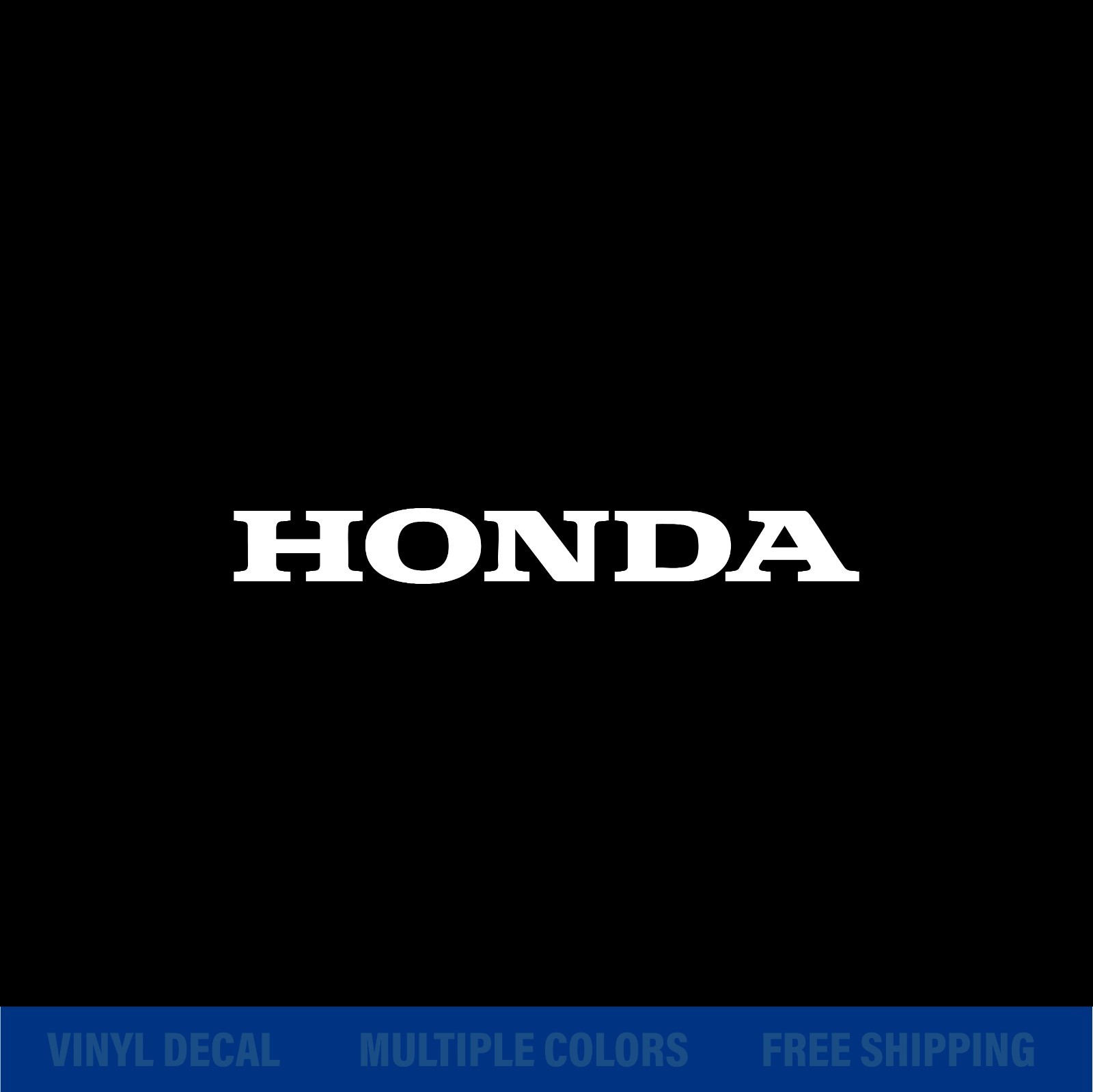 Honda Logo Decal – Vinyl Sticker for Motorcycle, Bike, Car, or Truck Window