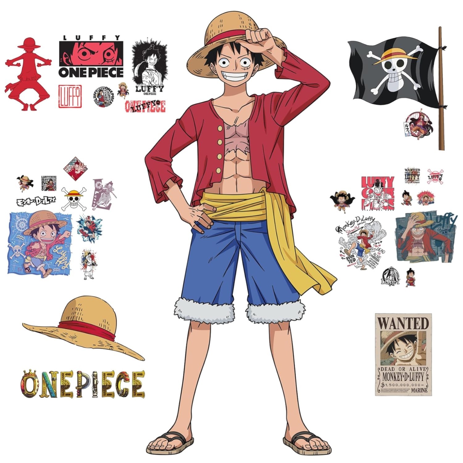 Official One Piece Luffy Wall Art