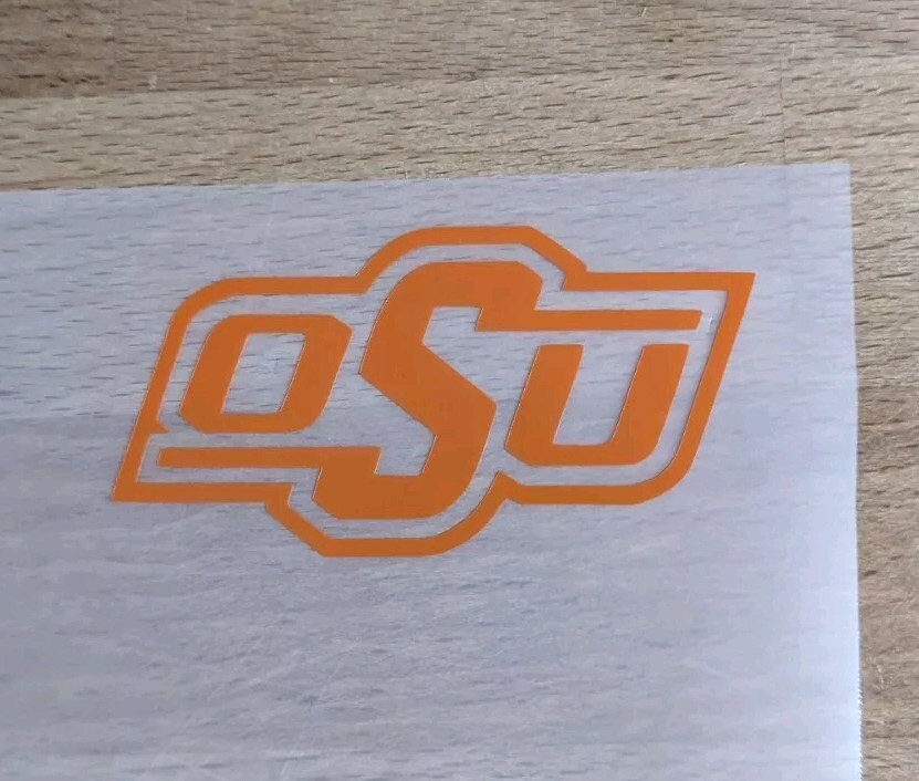 Oklahoma State vinyl decal