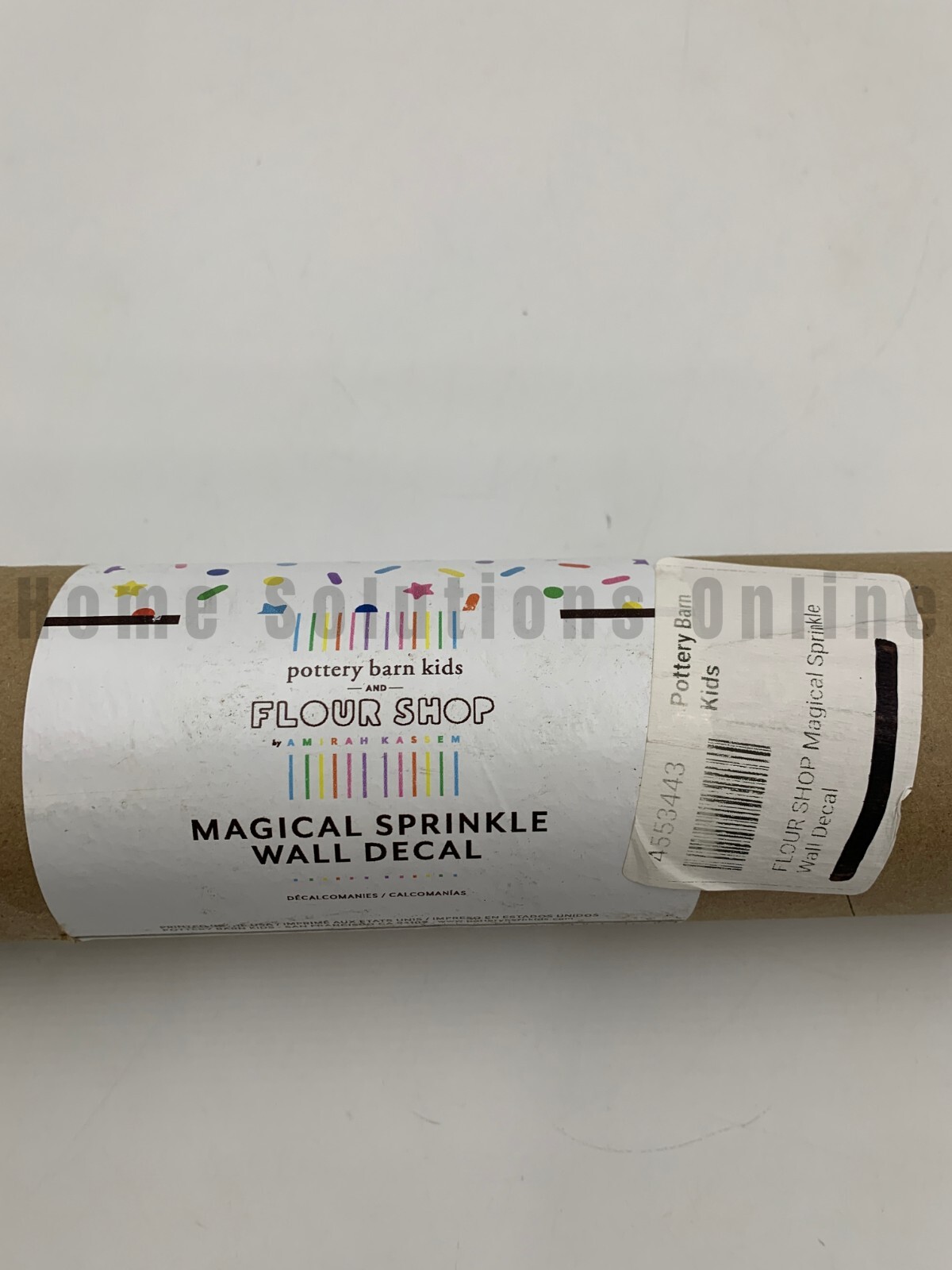 Pottery Barn Kids Flour Shop Magical Sprinkle Peel Stick Wall Decal 108″ #W241
