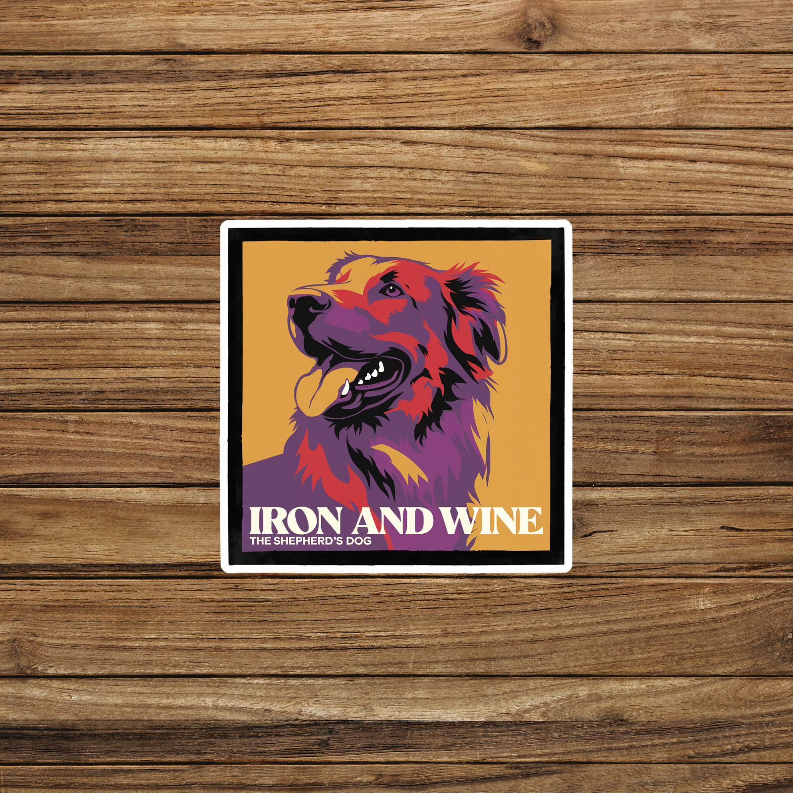 Iron and Wine The Shepherd’s Dog Album Cover Art Sticker Decal #2648