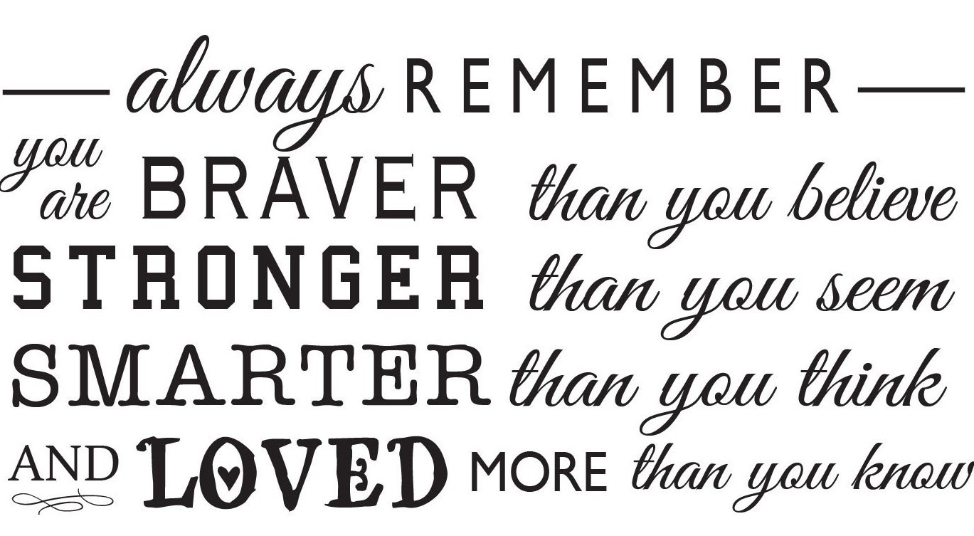 ALWAYS REMEMBER YOU ARE Vinyl Wall Art Decal Decor Lettering Words Quote 36″