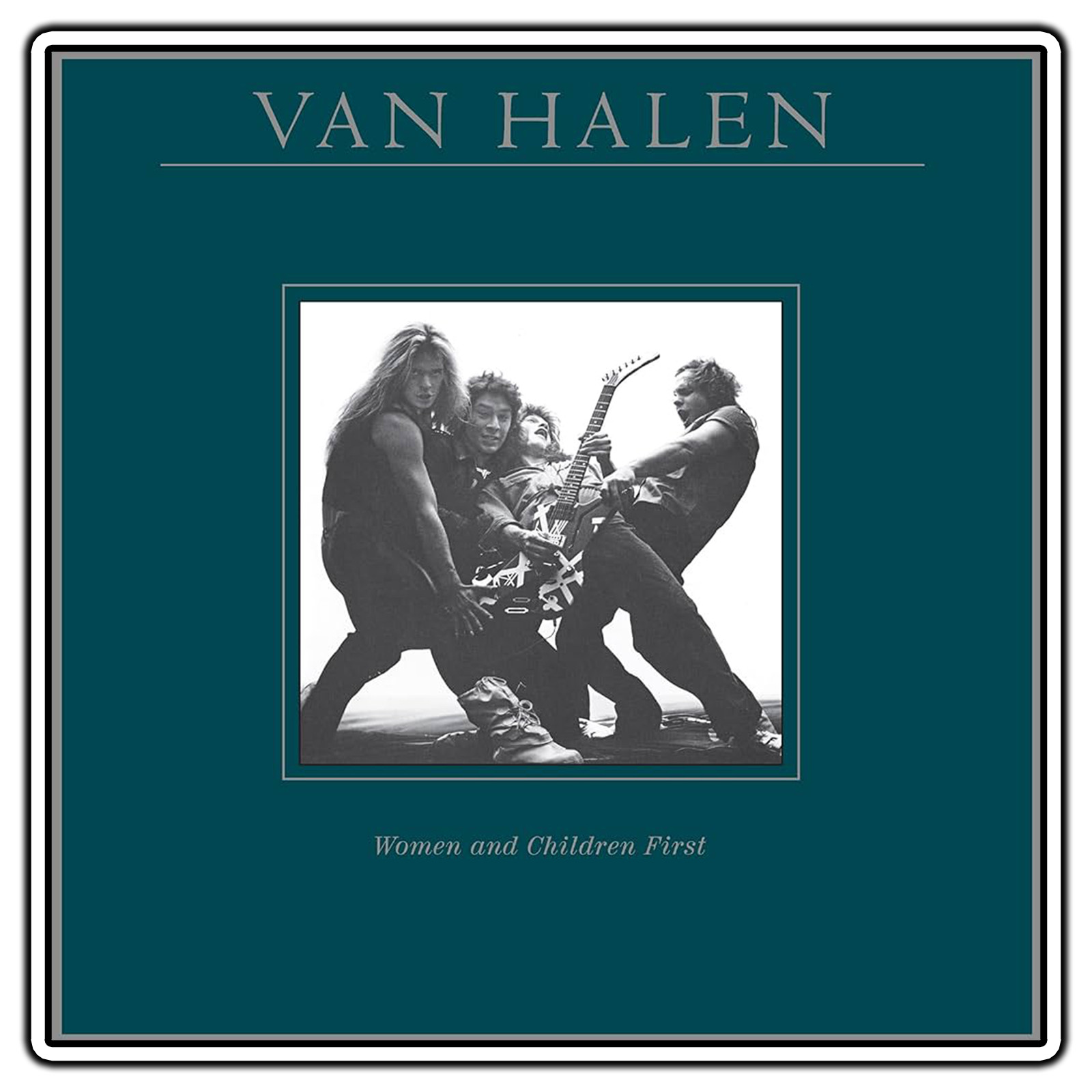 Van Halen – Women And Children First Album Cover Sticker Waterproof Vinyl DieCut