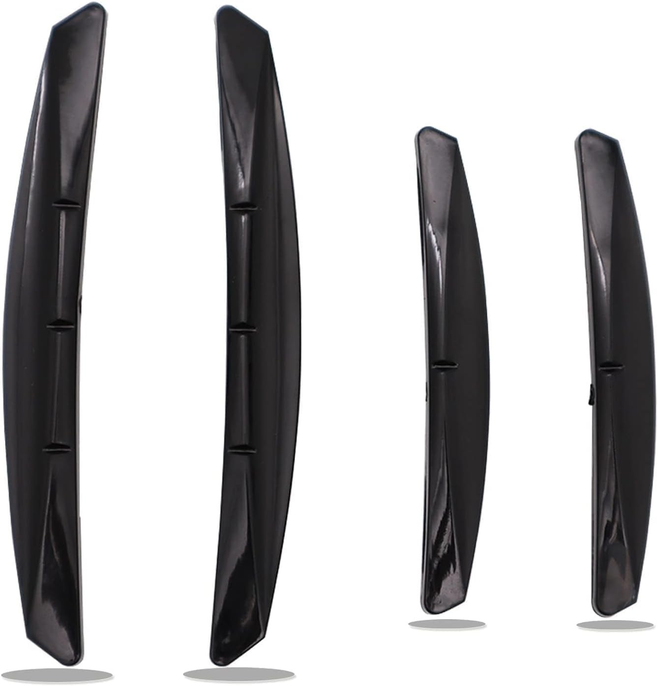4Pcs Car Door Edge Guards Moulding Trim Edge Anti-Collision Strip Scratch Guard