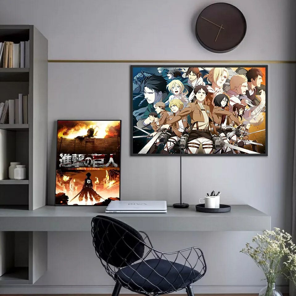 Attack On Titan Levi Canvas Poster Without Frame Decoration
