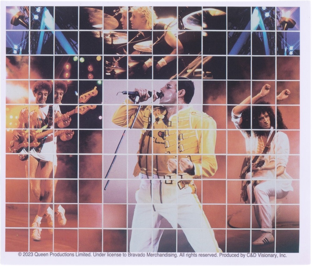 Sticker – Queen Live Magic Cover Art Reproduction 5″ x 4.25″ Color #10342
