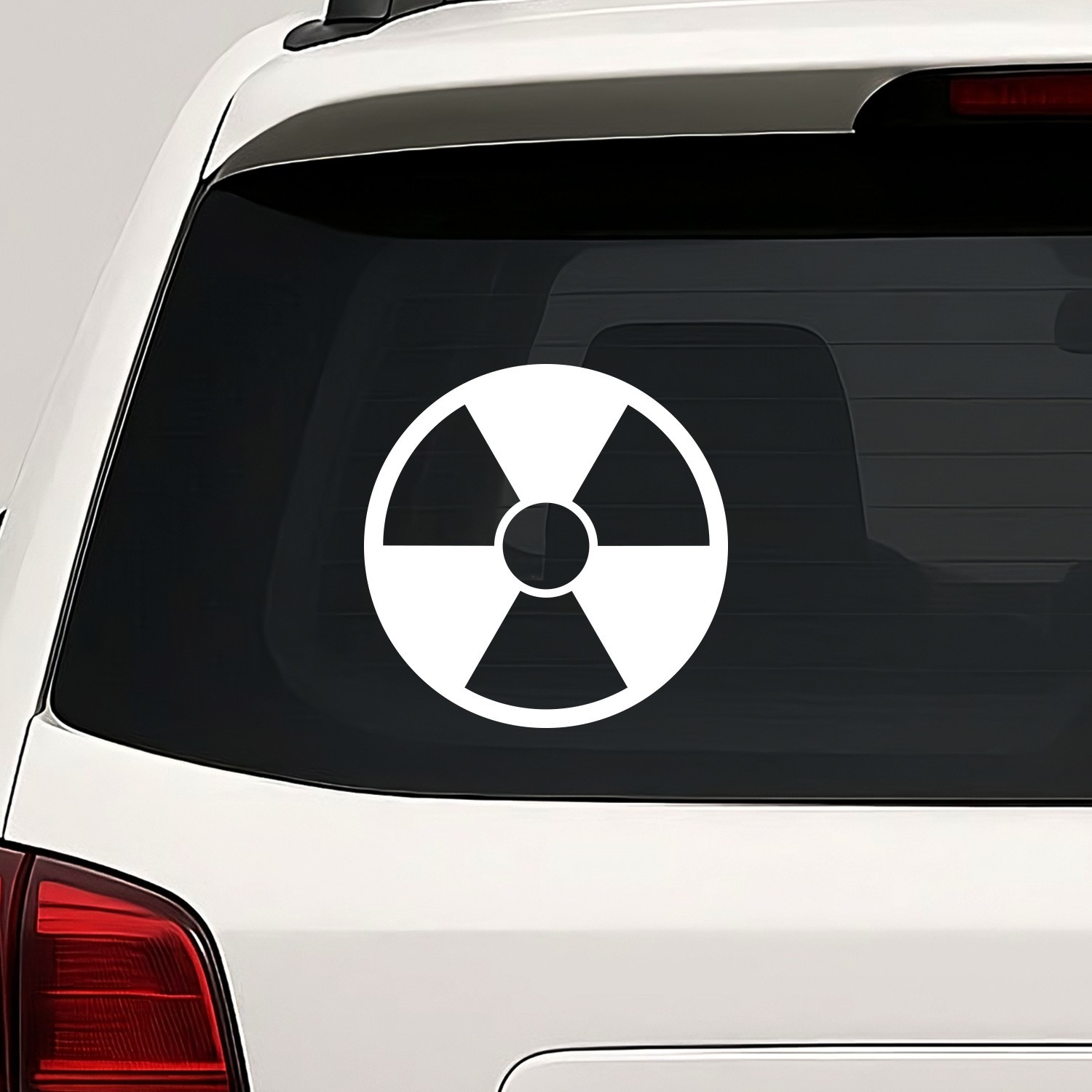 Radioactive Symbol Vinyl Die Cut Decal Sticker – Radiation Danger Warning Sign