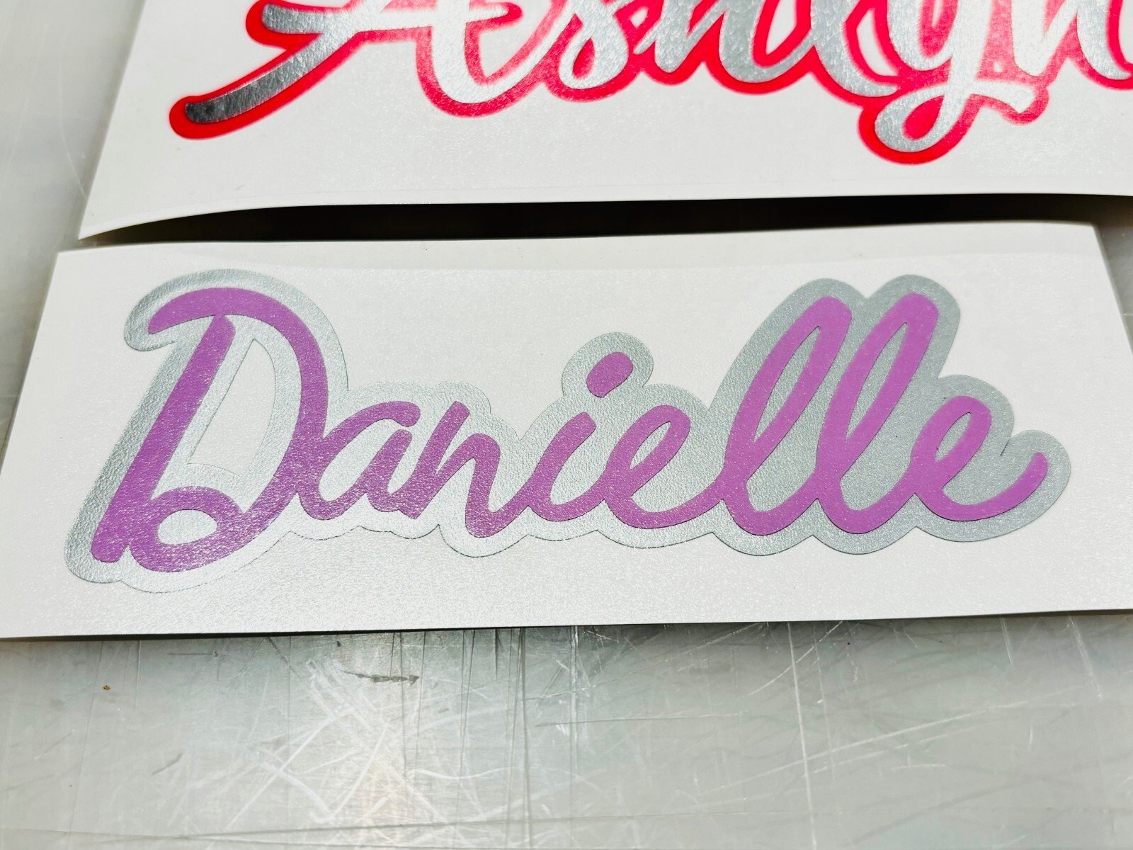 Your Name On A 5″ Vinyl Decal-Lotsa Fonts-Sizes-Colors Avail. Buy 2 Get 1 FREE