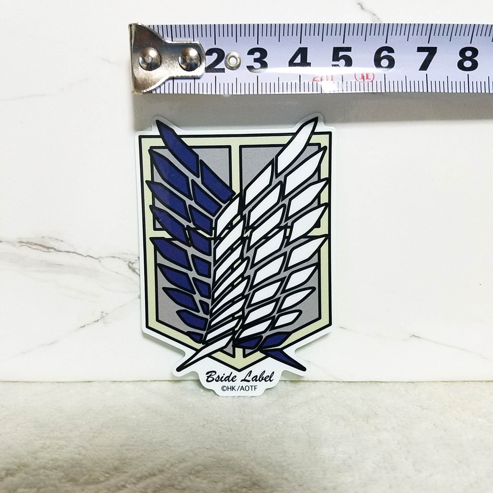 Attack On Titan Scout Logo Sticker Waterproof UV protection Decal From Japan