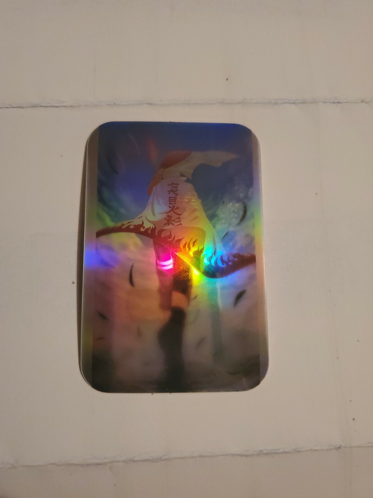 Naruto holographic Anime Sticker size (3×1.8 inches)