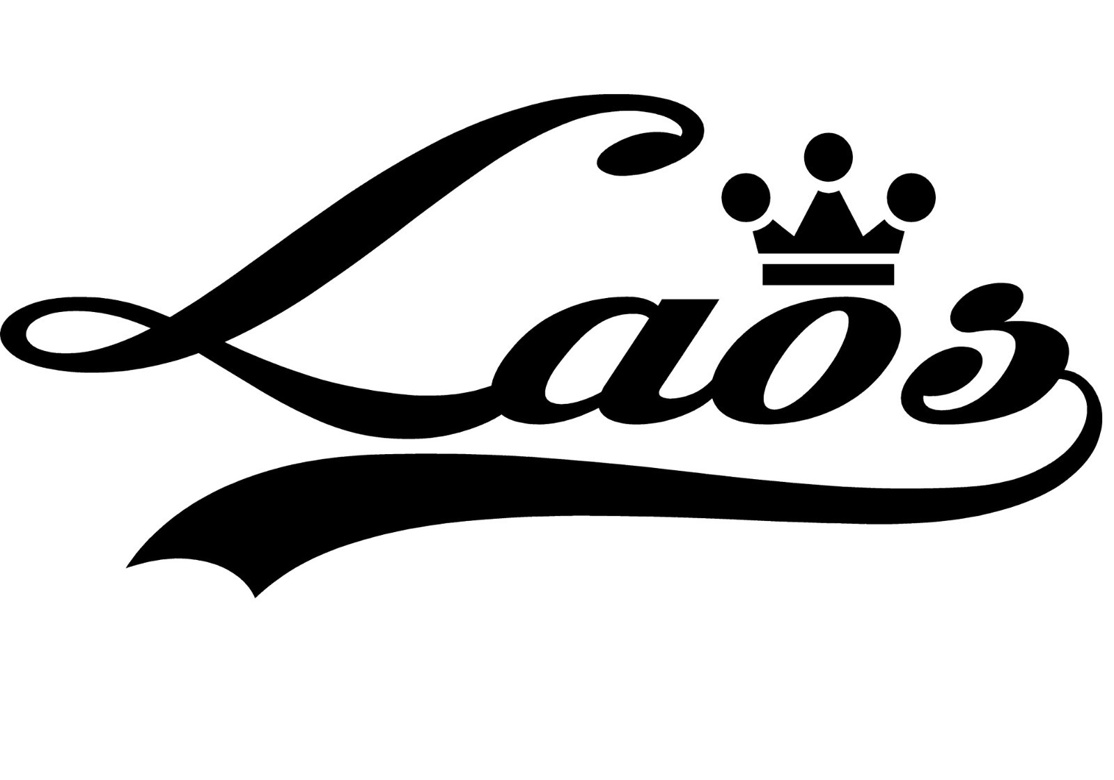 Laos Sticker… Laos Vinyl Wall Art Quote Decor Words Decals Sticker