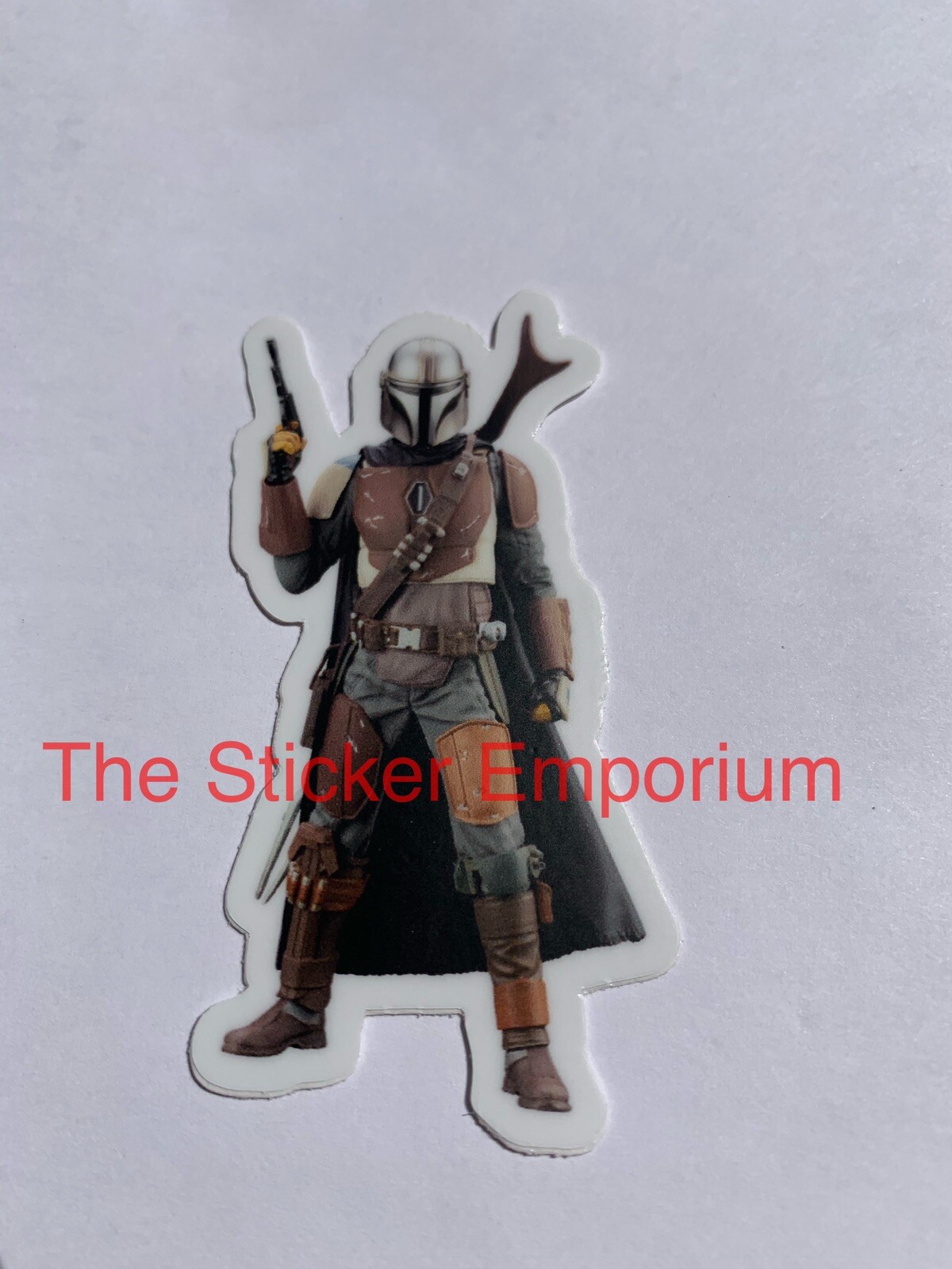 “Mando” Mandalorian Star Wars Vinyl Sticker Bundle Jedi Decal