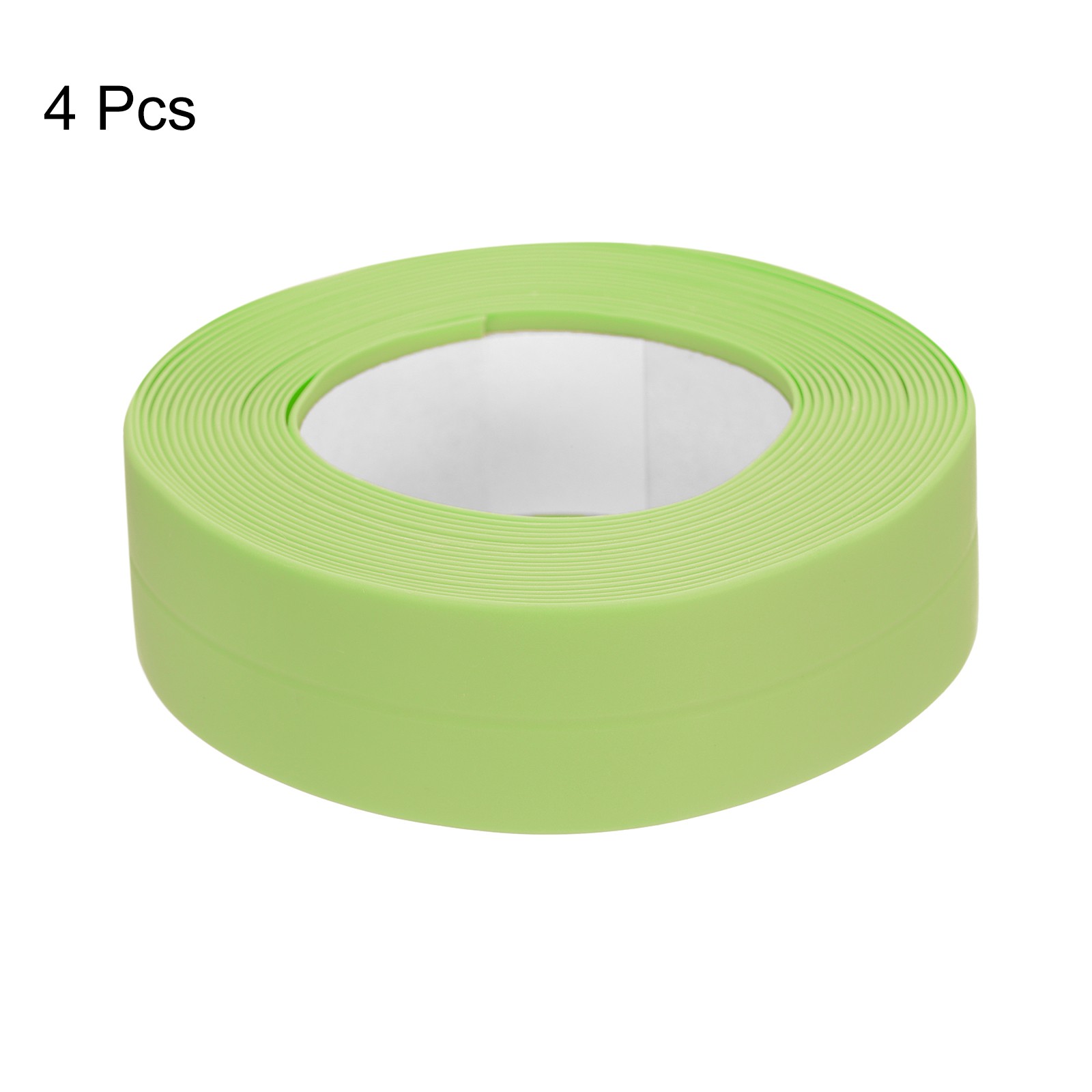 4 Rolls Green Caulk Strip Waterproof, 0.87″ x 10.5Ft Bathtub Caulk Sealing Tape