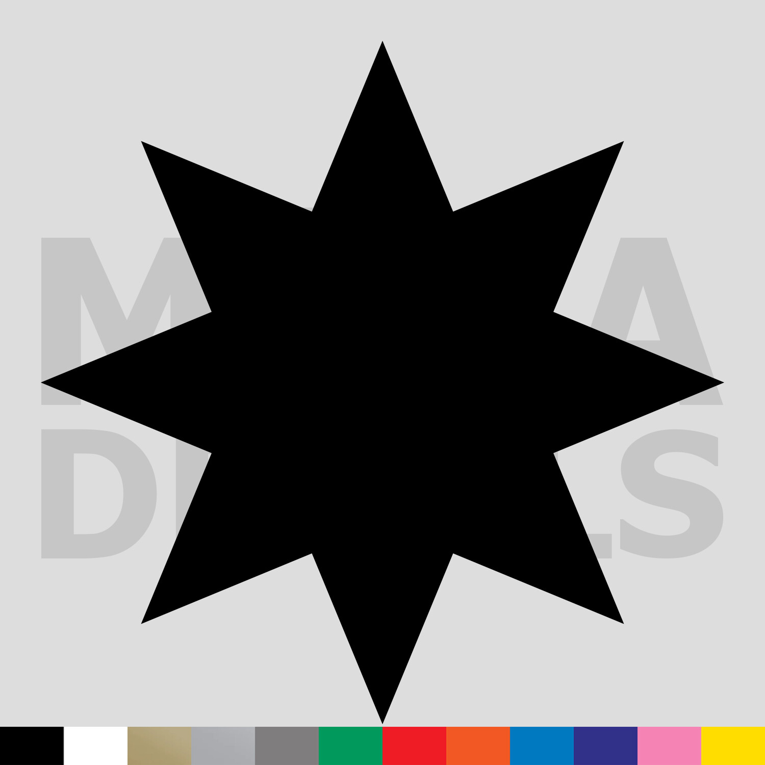 Star Vinyl Die Cut Decal Sticker – 8 Point