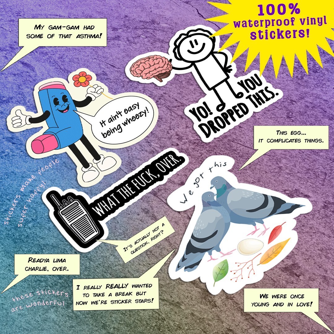 I’m Silently Creating a Spreadsheet for That Sticker | LOL Office Humor Decal
