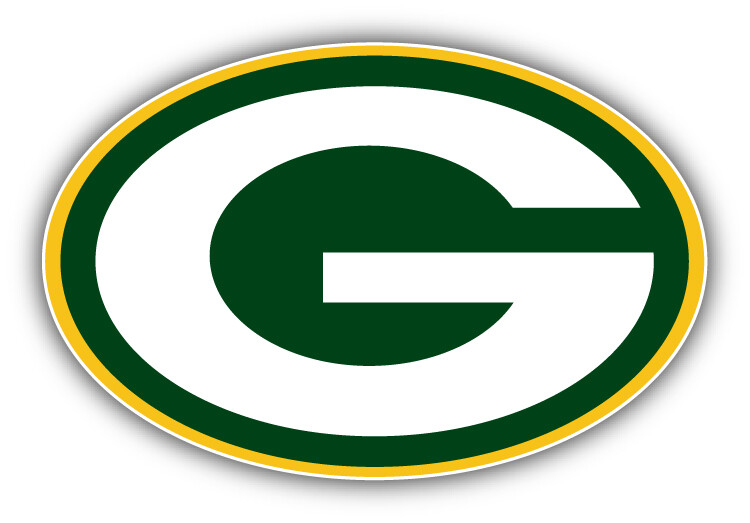 Green Bay Packers NFL Football Sport Logo Car Bumper Sticker Decal ”SIZES”