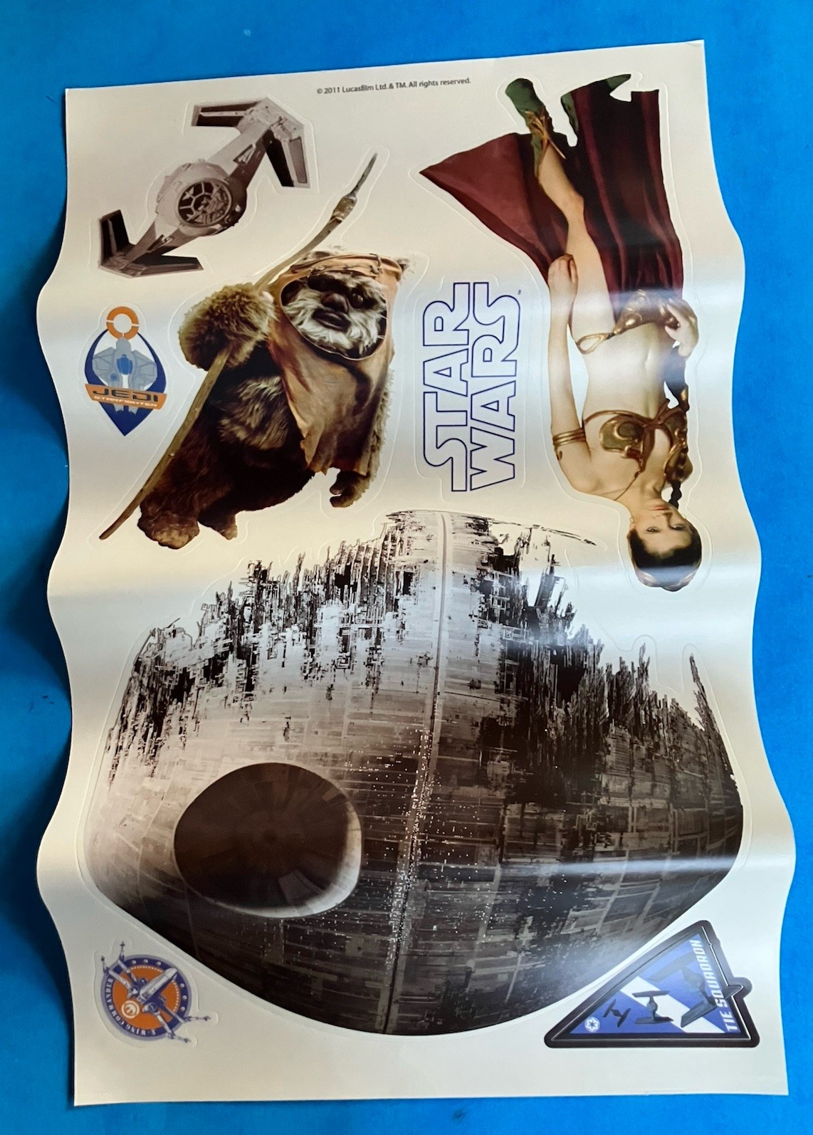 Star Wars Classic Peel and Stick Wall Decals – Removable Stickers – 31 Total NEW