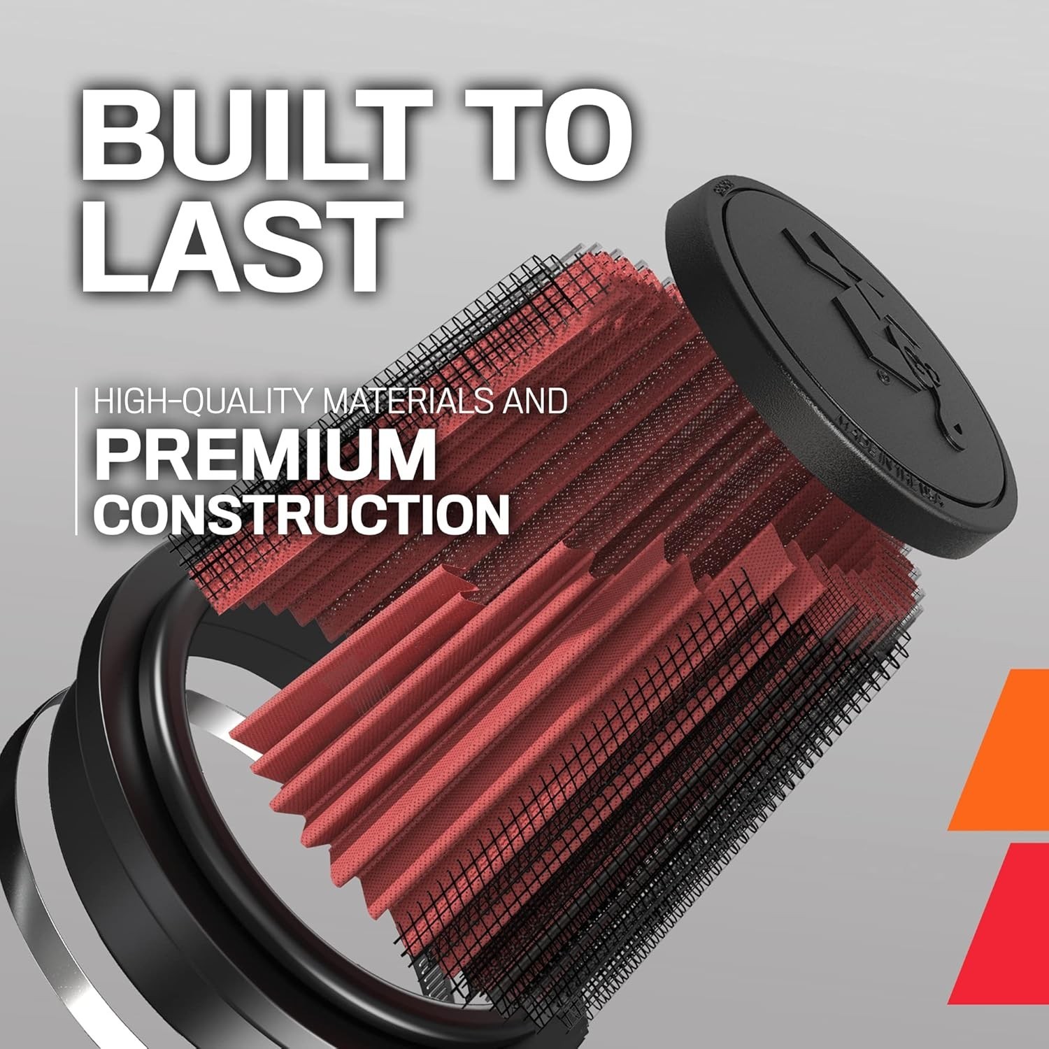 High-Flow Original Lifetime Universal Clamp-On Air Filter: Performance, Premium,