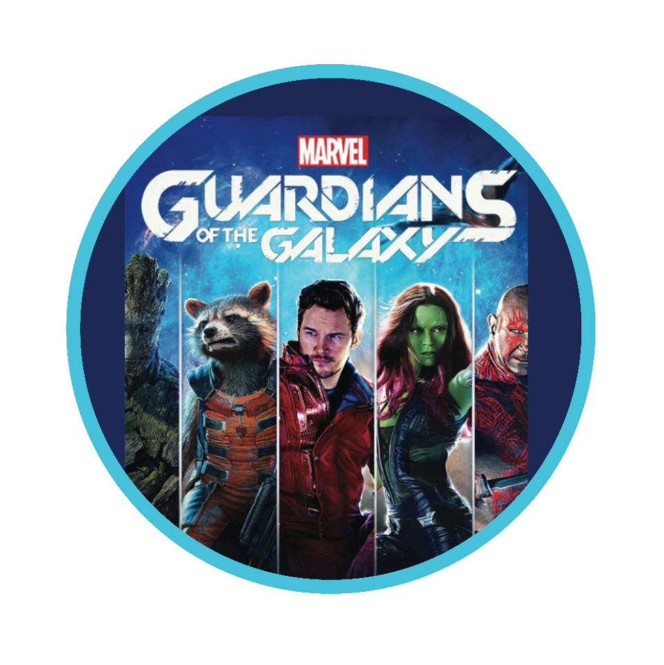 Guardians Of The Galaxy – 4″ Handmade Vinyl Decal Vehicle Decor Cooler Laptop BL
