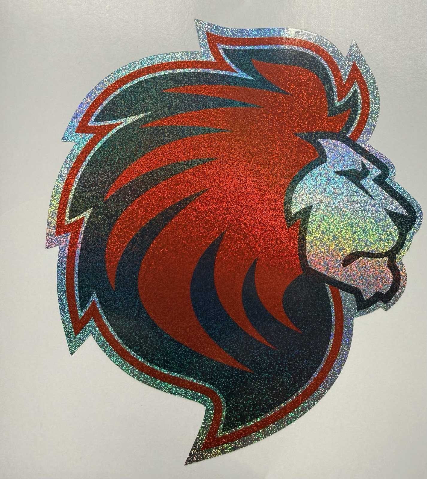 Mater Dei Monarchs Holographic Mini Sparkle Vinyl Decal