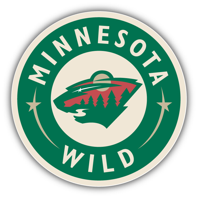 Minnesota Wild NHL Hockey Logo Car Bumper Sticker Decal “SIZES”