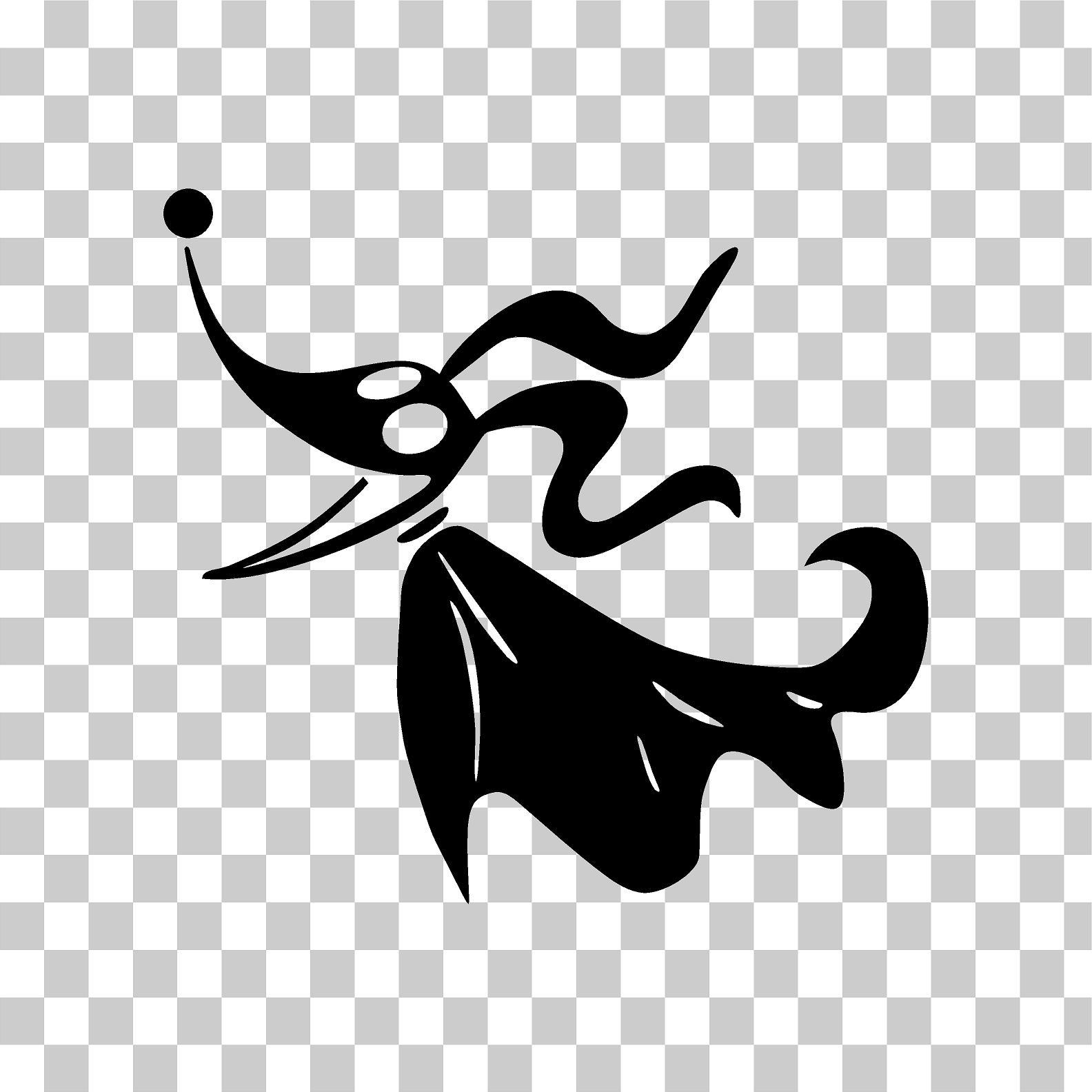ZERO – NIGHTMARE BEFORE CHRISTMAS VINYL DECAL / STICKER