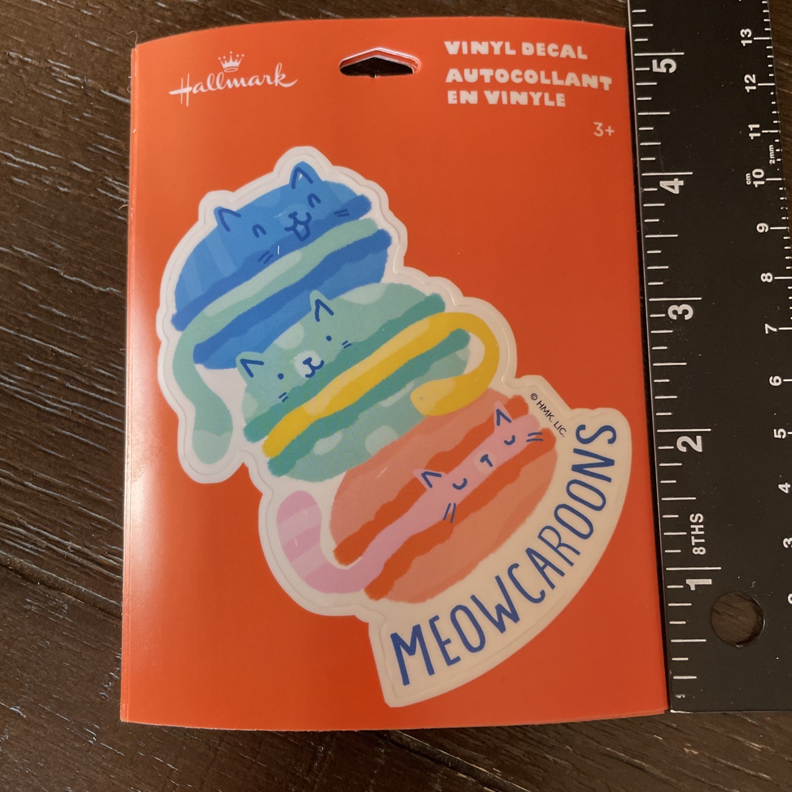 HALLMARK VINYL DECALS MEOWCAROONS