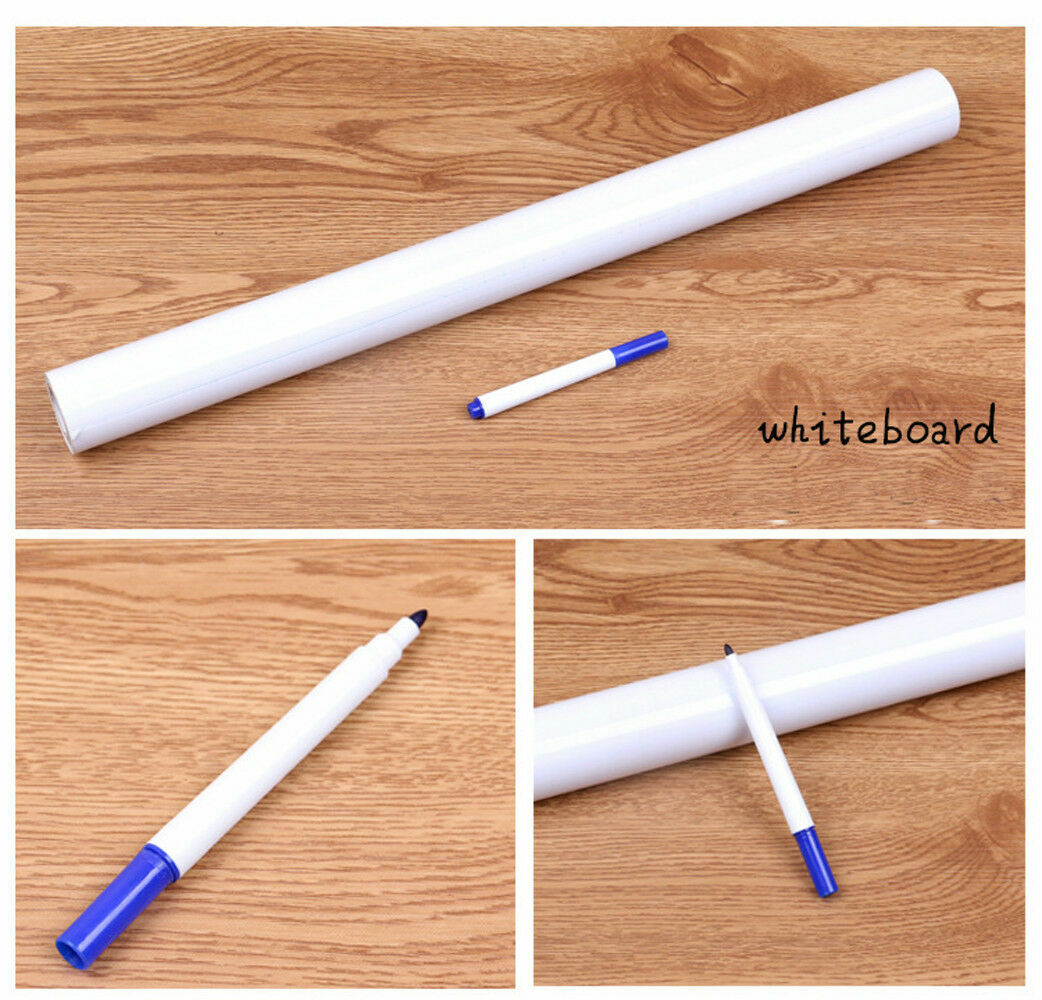 200*45cm DRY WIPE Removable Whiteboard Vinyl Wall Sticker Office Home Mark Show