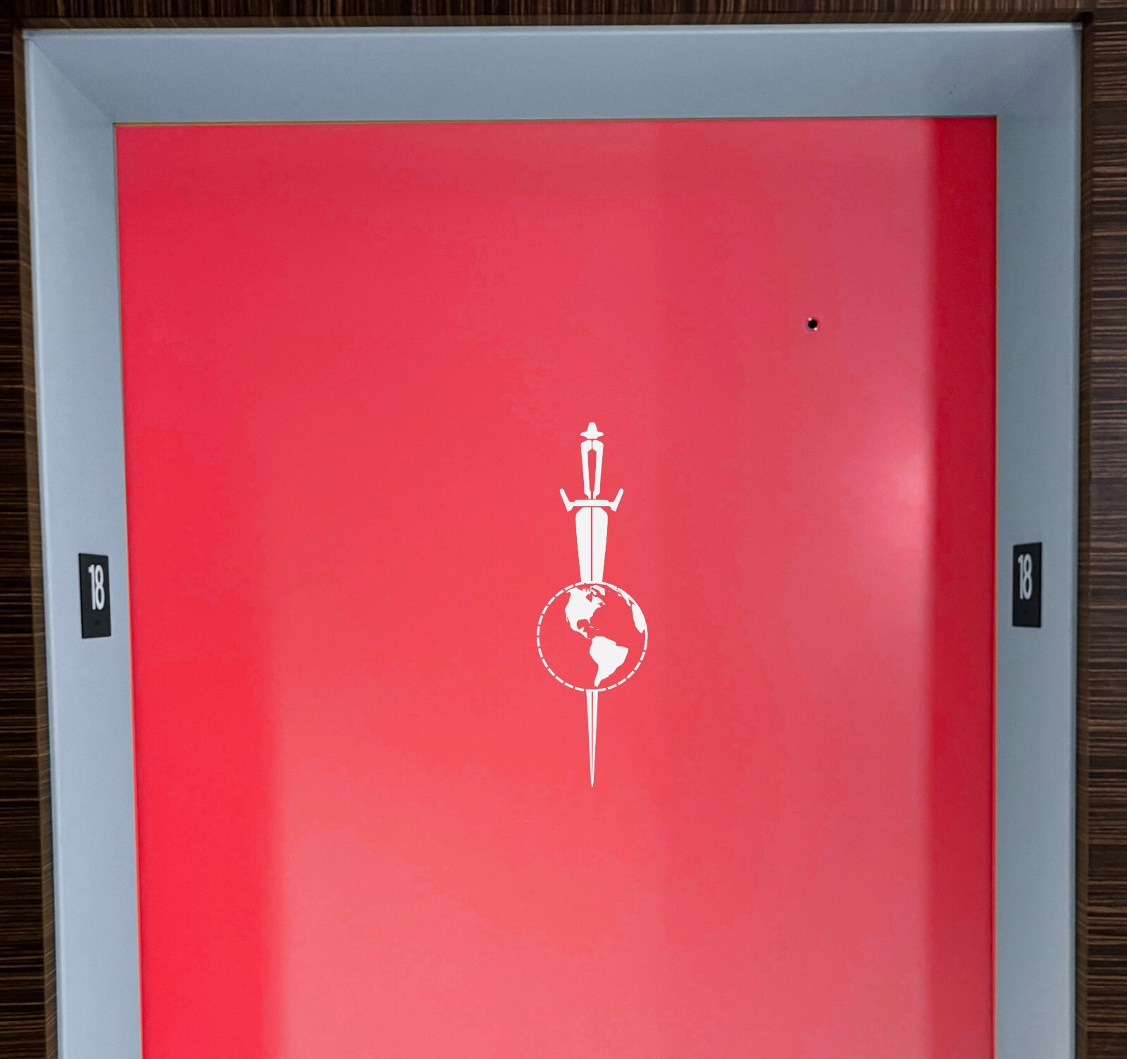 Terran Empire Style Door / Wall Knife Through Earth Decals (3)