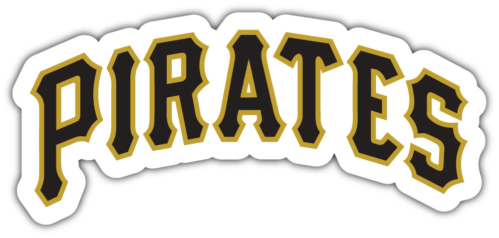 Pittsburgh Pirates MLB Baseball Sport Logo Car Bumper Sticker Decal ”SIZES”