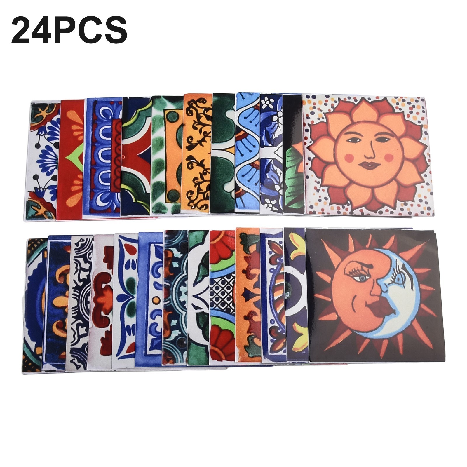 Traditional for TILE Transfers Stickers Wall Vintage Victorian Moroccan Retro
