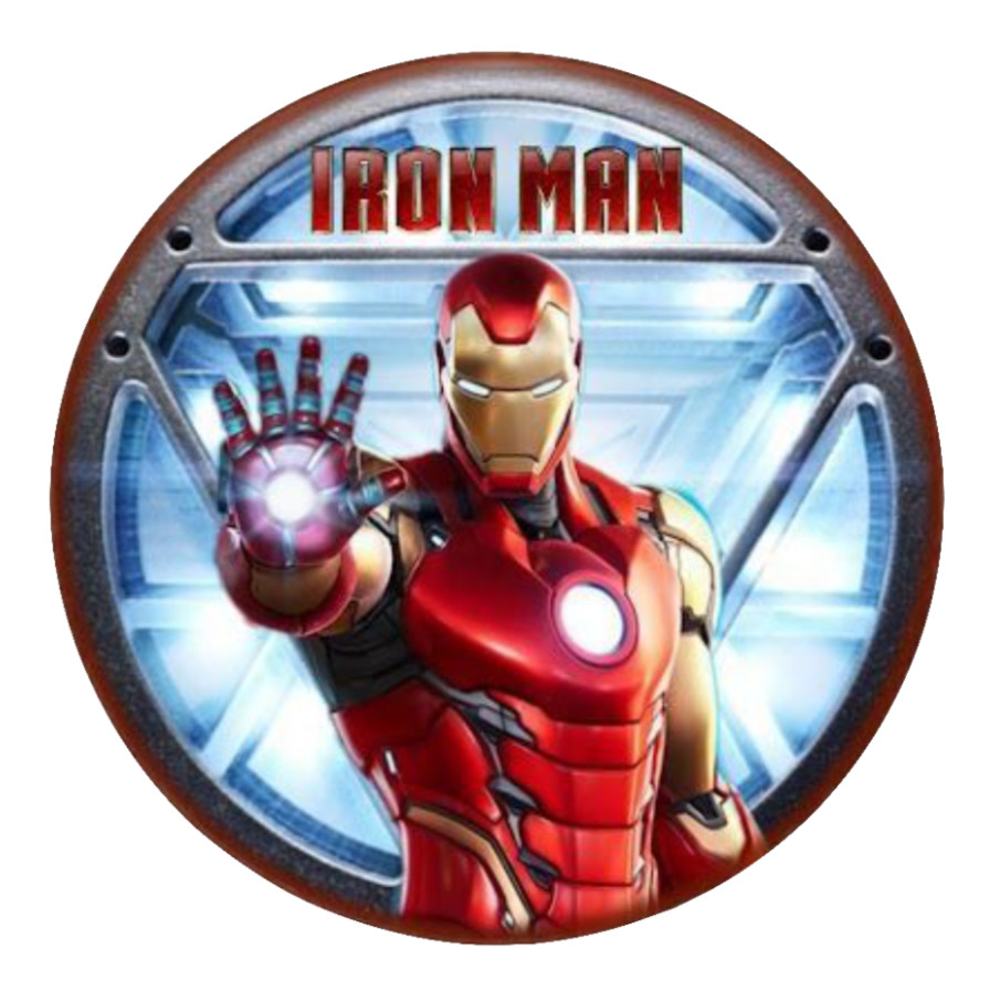 Avengers – Iron Man (2025) – 4″ Vinyl Decal Car Cooler Laptop Truck Trailer Bar