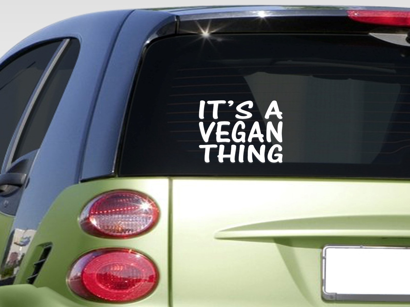 It’s a vegan thing 6″ sticker *E851* decal vegetarian diet meatless vegans